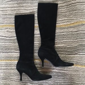 SW Black Suede Boots